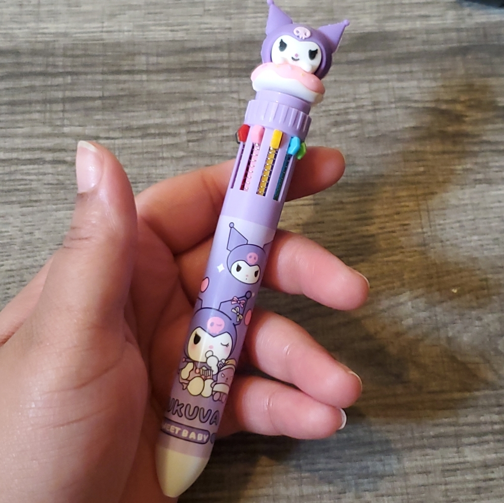 🍒🍒 (Bundle Only) Kuromi Multicolor Pen❗️Last One❗️